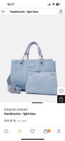 Emporio Armani Tasche Echtleder Light Blue Schleswig-Holstein - Glückstadt Vorschau