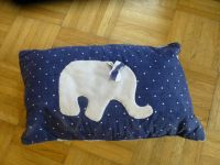 Kuschelkissen Elefant und Herzen, Baby Junge, handmade Thüringen - Ilmtal Vorschau