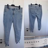 Hellblaue Skinny Jeans Gr. 44 W34/L:28 - Topshop - Jamie Bielefeld - Gadderbaum Vorschau