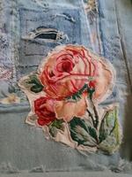 Patschwork Jeans shabby  hippie latzhose Bayern - Wemding Vorschau