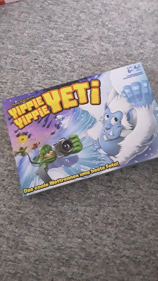Spiel  Yippie Yeti Hasbro ab 6 Jahren Versand 4,95 in Bernau