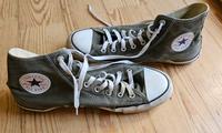Chucks, Converse, Taylor Gr. 44,5 / 10,5 oliv khaki getragen Sachsen - Görlitz Vorschau