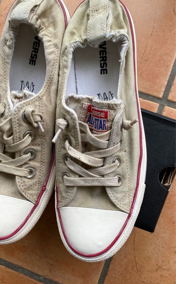 wNEU Converse Chucks 1x getragen Gr. 41,5 in Limburg