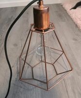 Kupferfarbene Lampe mit Designer - Glühlampe Schleswig-Holstein - Kaltenkirchen Vorschau
