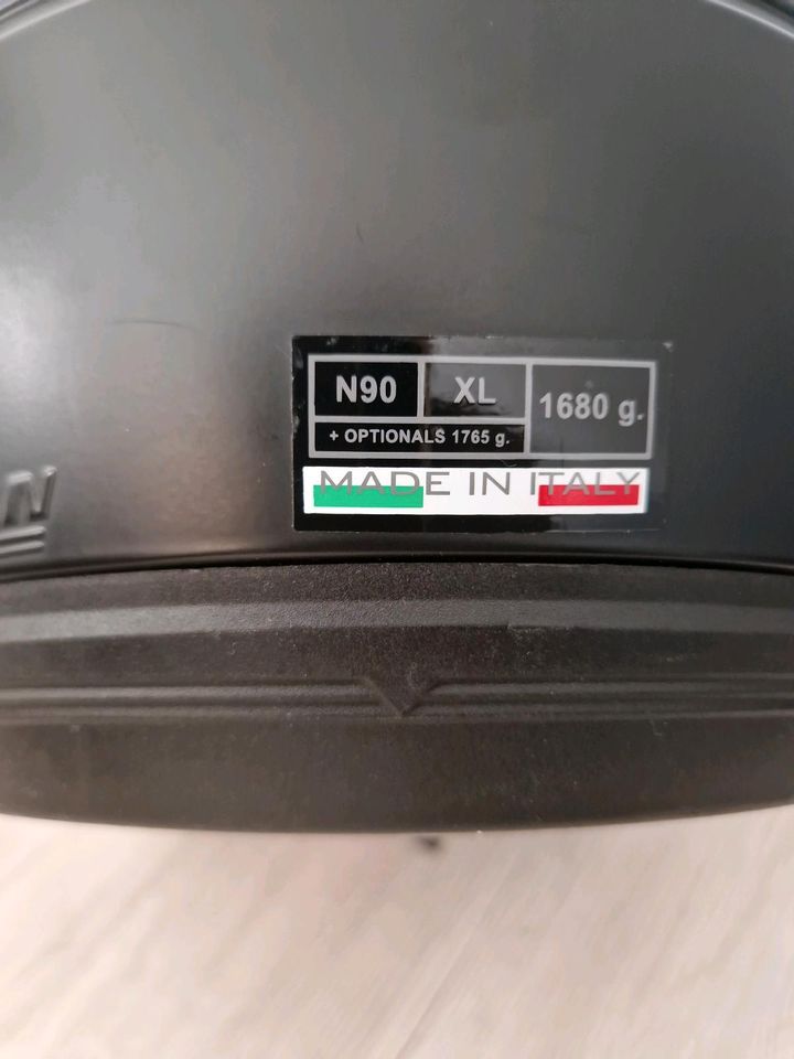 NOLAN Motorradhelm N90 XL Schwarz Klapphelm Motorrad-Helm in Ludwigshafen