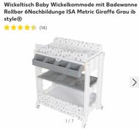 2 in 1 Baby Badewanne , Wickelkommode Niedersachsen - Melbeck Vorschau