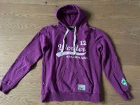 Werder Bremen Fan Hoodie Sweater lila 40 Kreis Pinneberg - Wedel Vorschau