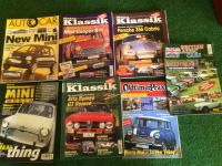 Älter Zeitschriften mit Berichten Classic Mini Cooper Niedersachsen - Stadland Vorschau