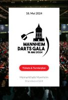 1 Ticket Mannheim Darts Gala 18.05. Speyer - Dudenhofen Vorschau