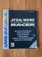 Star Wars Racer Spielanleitung Gameboy Color Niedersachsen - Seevetal Vorschau