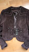 Trachtenjacke Damen Leder braun Gr. 38 Bayern - Großenseebach Vorschau