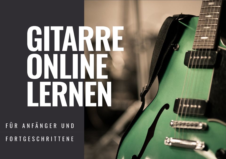 Gitarrenunterricht Online in Bochum