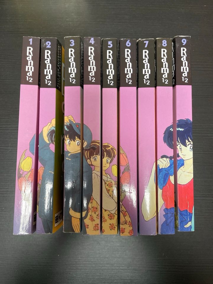Manga Ranma 1/2 Vol. 1-9 in Pirmasens