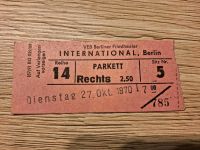 VEB Berliner Filmtheater International Eintrittskarte alt 1970 Nordrhein-Westfalen - Höxter Vorschau