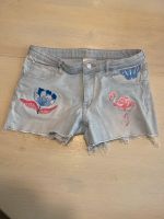 H&M Shorts Gr 152 Jeans Flamingo ❤️ Blume Schleswig-Holstein - Lübeck Vorschau