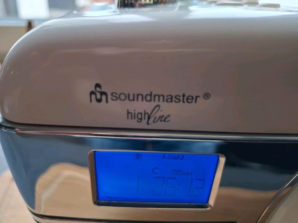 Soundmaster Highline Radio ( Retro-Creme) Kostenloser Versand in Duisburg