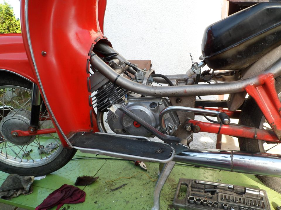 SIMSON SCHWALBE KR51/1 mit KBA Papieren in Wimmelburg