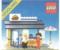 Lego 6683 Kiosk/Burgerbude (1983) Nordrhein-Westfalen - Bottrop Vorschau