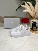 Nike Air Force 1 ’07 ESS White Metallic Gold Größe 36 Leder Baden-Württemberg - Bad Schussenried Vorschau