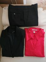 H&M Hosenanzug schwarz + Bluse pink Gr. 44 Bayern - Gersthofen Vorschau