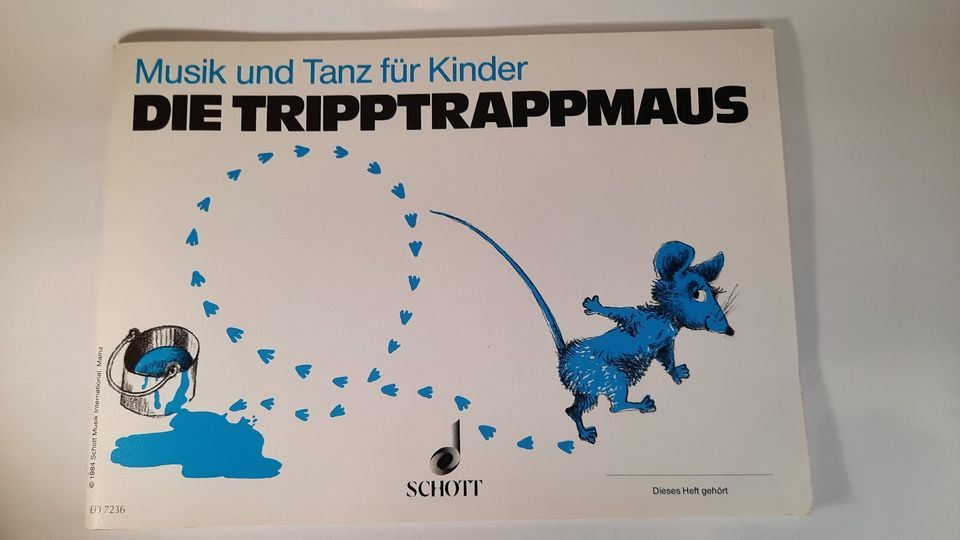 Die Tripptrappmaus - Musik und Tanz für Kinder - Kinderheft 2 in Rötgesbüttel