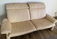 2x Erpo Leder Sofa beige  (Zweisitzer in klein & groß) Hamburg-Nord - Hamburg Uhlenhorst Vorschau