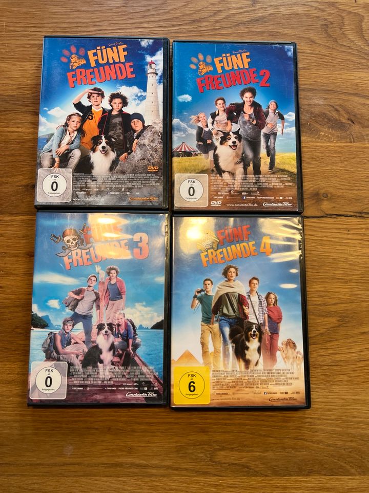 Fünf Freunde 1-4 DVDs in Ditzingen