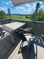 Ersatzbrett - Ikea Falster Stuhl mit Armlehne -  grau Bayern - Diedorf Vorschau