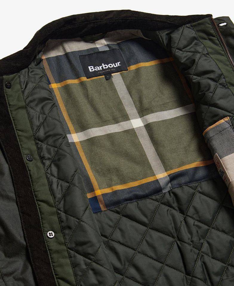 Barbour Wachsjacke Mac Fern/Forest Mist (Original verpackt) in Liebenburg