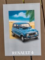 Renault 4 Prospekt (1988/Frankreich) inkl. Versand Bayern - Windach Vorschau