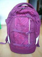 Gebrauchter lila Satch Purple Leaves Schul- Kinderrucksack Bayern - Vierkirchen Vorschau