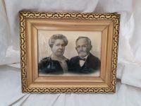 Alter Bilderrahmen gold mit Fotografie Ehepaar um 1900 Brandenburg - Velten Vorschau