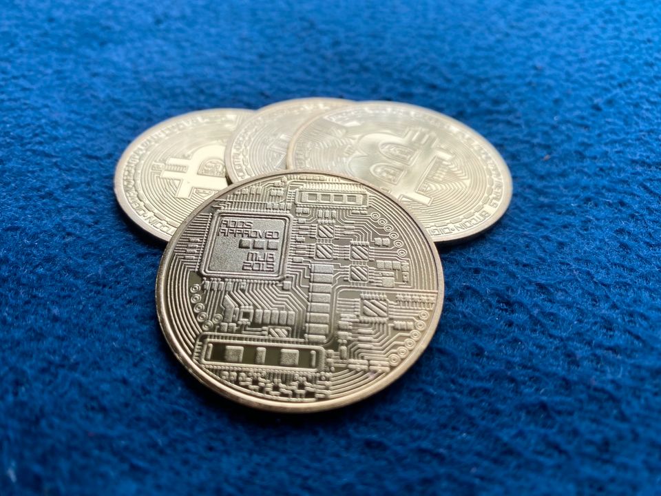 Bitcoin Münze Sammlermünze in Abtsgmünd