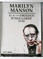 Marilyn Manson Tourposter A1 Plakat 2018 Dresden Sachsen - Borna Vorschau