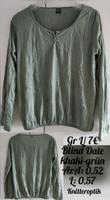 Blind Date Langarmshirt Damen Gr L Khaki grün Knitteroptik Sachsen - Plauen Vorschau