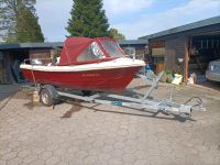 Angelboot  / Motorboot mit Trailer Niedersachsen - Seevetal Vorschau