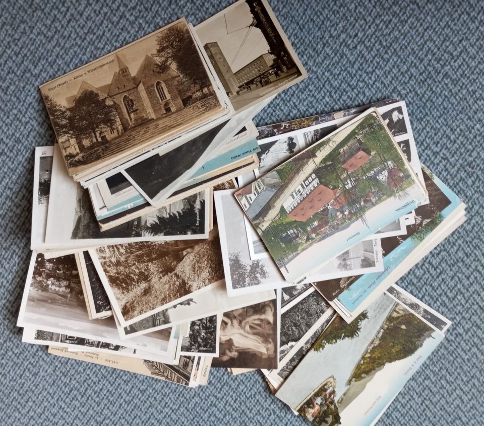 Ansichtskarten-200 Stück alle vor 1945  auch kl. Orte in Leipzig