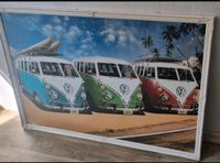 Volkswagen T1 Bus Poster in Design Bilderrahmen Weiß 65x95 Bochum - Bochum-Ost Vorschau