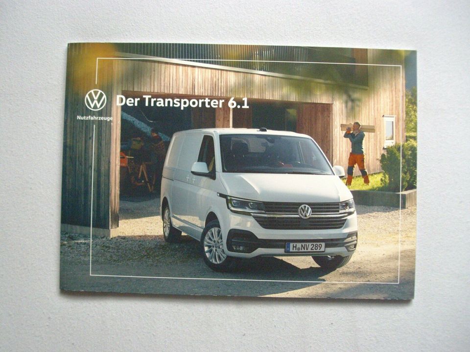 Prospekt Preisliste VW  T6 T6.1 Transporter Pritsche Doka Edition in Ebstorf
