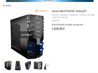 Hyrican Alpha Gaming 5431 - Tower mit Monitor [i7-7700 / 16GB RAM Rheinland-Pfalz - Neustadt (Westerwald) Vorschau