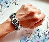 Armband Blüten Perlen in top Zustand Flensburg - Mürwik Vorschau