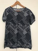 H&M L.O.G.G. Damen Top T-Shirt dunkelblau blau weiß Gr. 36 Bayern - Luhe-Wildenau Vorschau