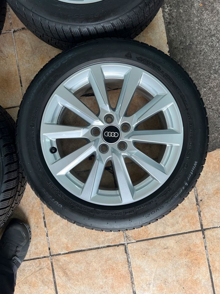 16 Zoll Audi A1 City Carver Winterräder 10-Speichen 6,5x16 ET40 in Aschaffenburg