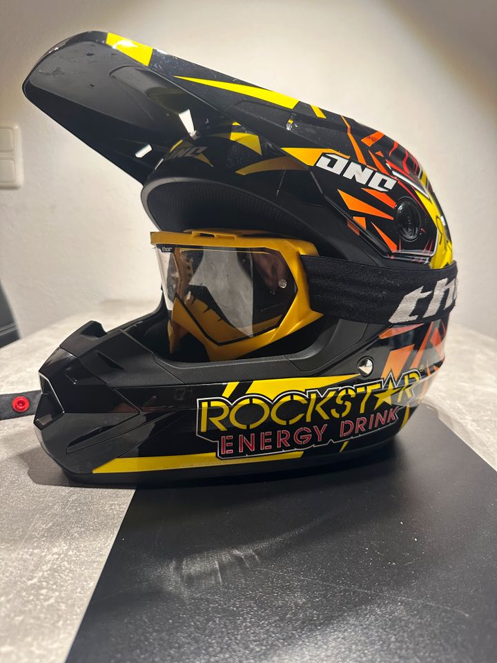 One Industries ATOM Motorradhelm Rockstar XL in Kümmersbruck