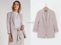 COMMA Blazer Jacke aus mattem Satin/Twill taupe rose grau GR 38 Bayern - Würzburg Vorschau