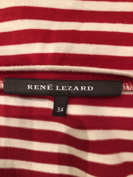 Rene Lezard Shirt in rot-weiß gestreift Größe 34 in Lauf a.d. Pegnitz