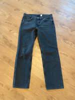 NEU H&M Jeans Straight Regular Gr 44 schwarz Hessen - Darmstadt Vorschau