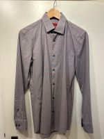 Hugo Boss-Hemd in Flieder kariert (Größe 38 Slim fit) - NEU! Kr. München - Taufkirchen Vorschau