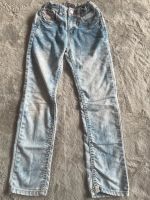 Jeans Hose hell Gr. 128 Hessen - Niederdorfelden Vorschau