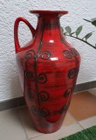 Westerwälder Keramik große Bodenvase rot 70er Jahre Vintage Rheinland-Pfalz - Wirges   Vorschau